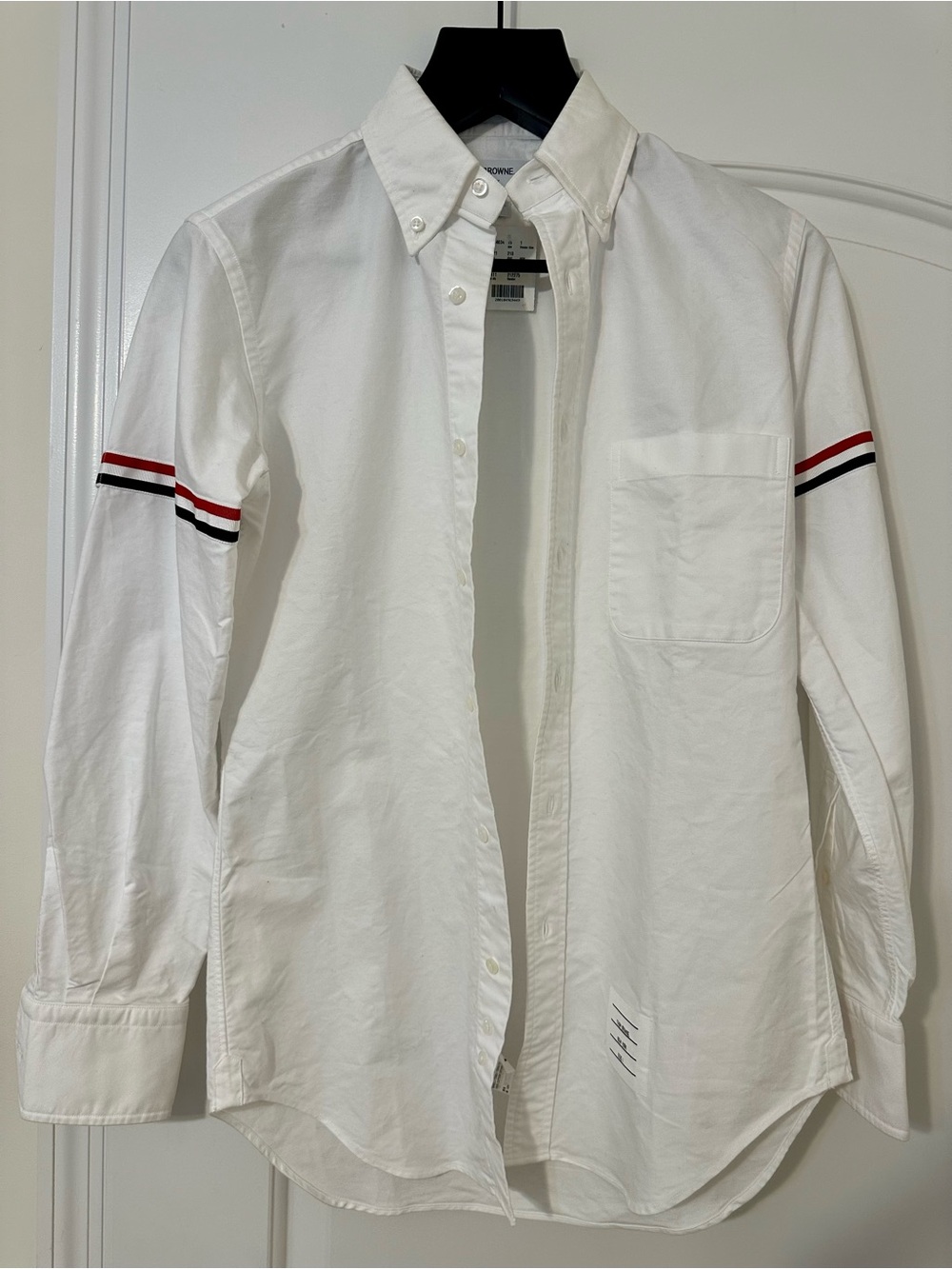 NWT Thom Browne Oxford Shirt. Sz 1 (38, S).